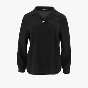 오픈카라 셔링 블라우스 1K62510