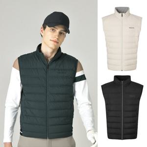 [인기] 헤지스남성 경량패딩 구스 다운조끼 평상겸용 골프조끼 HUJU5D901