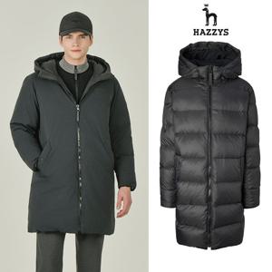 [인기] 헤지스남성 리버시블 구스 다운점퍼 평상겸용 골프점퍼 HUJU5D811