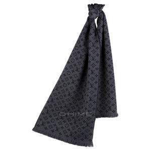 (선물포장)(당일출고) 루이비통머플러 모노그램 클래식 챠콜