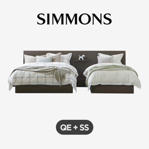 [2개묶음] D2178A. 뷰티레스트 바이브. 퀸+슈퍼싱글 침대