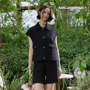 칼라거펠트 25SS 이태리 헤리티지 트위드 베스트