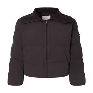 헤지스 여성 [[25FW]] HSJU5D006W2 [시즌오프]하이넥니트 구스 다운 푸퍼 브라운