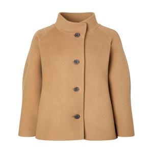 닥스 여성 [[24FW]] WKCO4D992CM [스테디셀러][캐시미어] 베이지 스티치 포인트 숏코트