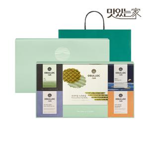 오설록 과일향 와플 세트(4종x3입+와플) 선물세트 / 피라미드 티백