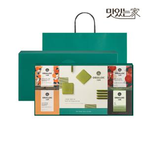 오설록 제주 랑드샤 세트(4종x3입+랑드샤) 선물세트 / 피라미드 티백