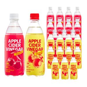 클룹 애사비소다 500ml 24입 혼합구성 (오리지널 + 타트체리)