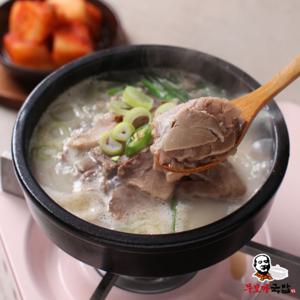 [무보까국밥] 국내산 한우사골 한돈 돼지국밥 600g x 5팩, 부산맛집