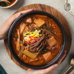 [소노정] 국내산 한우 육개장 500g x 4팩, 전통육개장 대파육개장