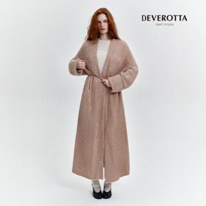 25FW 이태리알파카 롱니트코트+벨트