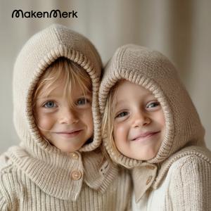 [메켄메르크] 유아 바라클라바 (아기 방한모)