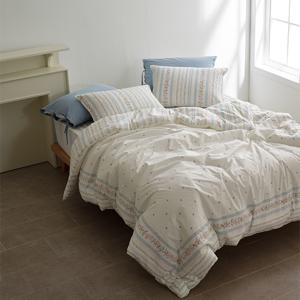 마리안 60수 고밀도 워싱면 차렵이불 풀세트(이불+패드+베개커버)