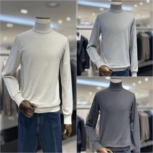 25년 신상 F/W 부드러운 반폴라 남성필수 소프트니트 3종1택  RRCIKT9123A EK3653