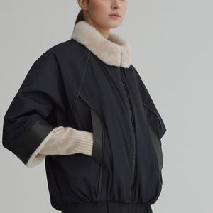 [브리치]  / 내츄럴 밍크&라팽 100% 퍼 자켓(전체fur안감)