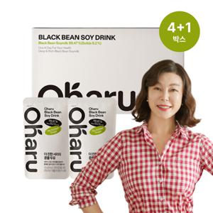[LIVE] Oharu 더 진한 서리태 콩물 두유 4+1박스 / 최화정 두유