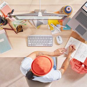 [전용파우치]코리아 MX KEYS MINI 무선 블루투스 키보드 [페일그레이]