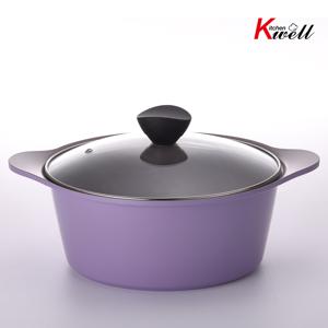 키친웰 벨로스 세라믹코팅 양수냄비 24cm