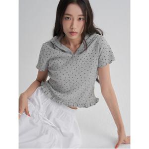 체크 레이어드 원피스  블랙