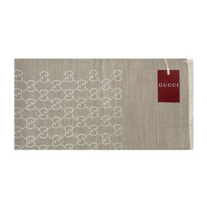 GG 울 실크 머플러/베이지/165904 3G646 9500