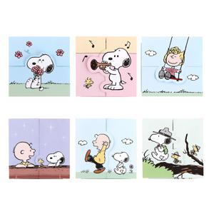 피너츠 입체카드 도무송카드 (6 option)