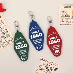 피너츠 스누피 75주년 빈티지 거울 키링 (3 option)