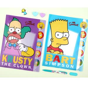 심슨 5포켓 인덱스 화일 (2 option)