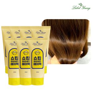 [라벨영] 쇼킹마요네즈헤어팩4+3 /건조/푸석/극손상/트리트먼트/영양케어