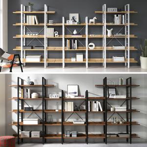 루트 1200 철제 책장 [착불] 4단 5단 인테리어 서재 거실 책장 팬트리 선반장