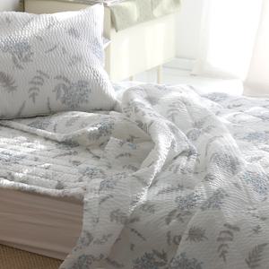 가든 시어서커 여름이불+침대패드+베개커버 세트 퀸 Q