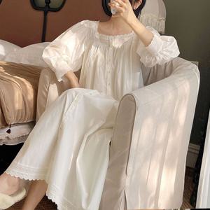 [브리치]  / 실크코튼소재  올리비아 공주 잠옷 원피스 파자마 홈드레스