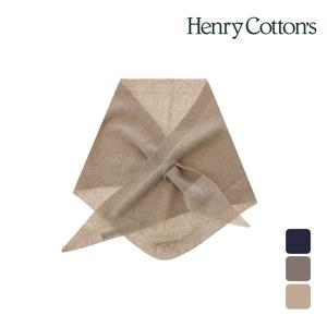 헨리코튼 포인트 삼각 머플러 OMHCD10909