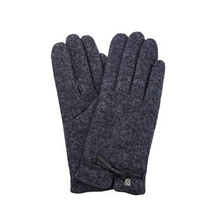 루이까또즈 중앙가죽리본 여모장갑 IGVLU20059