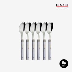 [EME] 보헴 커피스푼 6p 세트 (마블그레이)