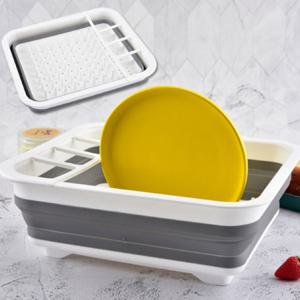 다용도 접이식 주방 설거지통 세척통 식기건조대