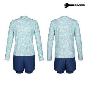 여성비치3피스래쉬가드세트 수영복 민트 LS2F924_MN