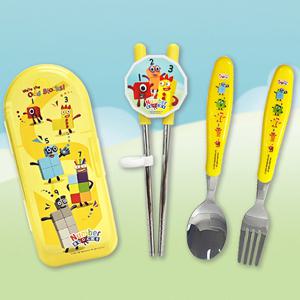 넘버블럭스 수저포크케이스세트-올인원 교정용 YP1196  S0496   넘버블럭스-S0496