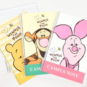 디즈니 캠퍼스노트 10권 세트 (3 option)