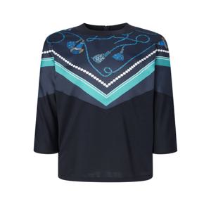 닥스 여성 [[24FW]] WKTS4C704N2 [스테디셀러][가격인하]네이비 테슬 그래픽 7부소매 티셔츠