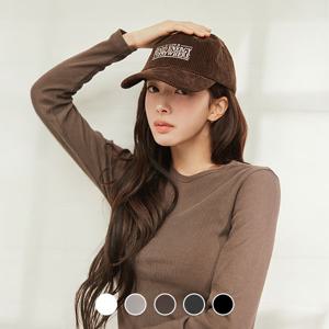 325905 노정의 여 립 라운드넥 긴팔티