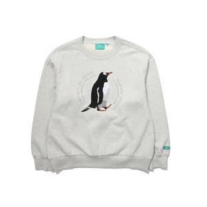 우먼 애니멀 자수 기모 맨투맨 BE34MR11U