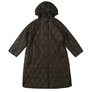 [쉬즈미스] 후드 경량 롱 패딩 SWPJPP42030