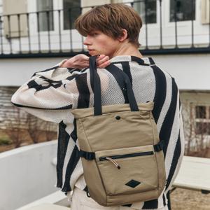 액세서리 [[25SS]] DBBA5EE70I2 [2WAY백팩][MORGAN] 베이지 나일론 백팩 겸 숄더백