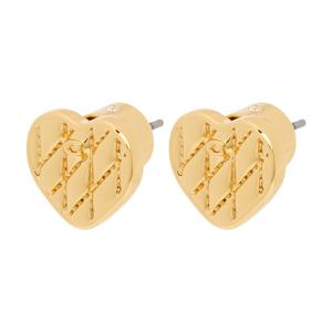 퀼트 하트 여성 귀걸이 527586 GLD 710