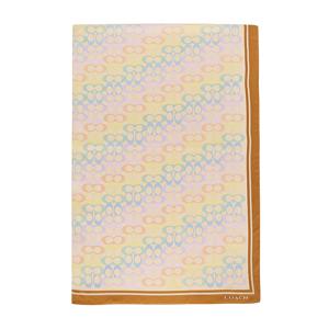 시그니처 레인보우 여성 실크 스카프 CDL33 L38