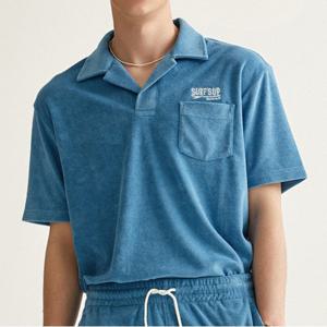 팜트리 테리 오픈카라 반팔티 (WHHAD2628M-T)