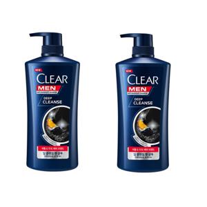 클리어샴푸 맨 딥클린 650ml x 2개 /도브샴푸 린스