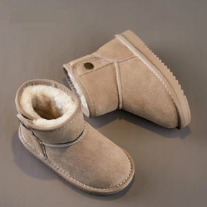 융 털 키즈 부츠 겨울 방한 신발 기모 안감 귀여운 미니 숏 패딩 털부츠