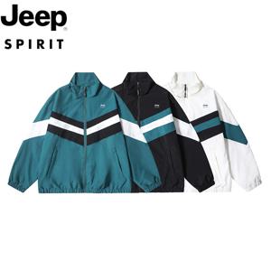 지프 JEEP SPIRIT 배기 얇은 봄가을 아웃도어 등산 방수방풍 아웃도어 등산 캠핑자켓 JP2271