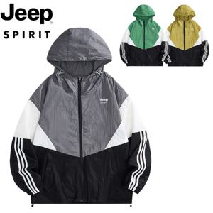 지프 JEEP SPIRIT  봄 가을 아우터 남자 트레이닝 카고 후드 점퍼 JP2276