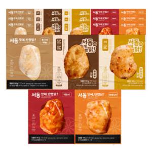 서동 맛에 반했닭 닭가슴살 5종 20팩 (통구이마늘4 + 유린기4 + 떡볶이4 + 양념치킨4 + 왕갈비4 / 총 20팩)
